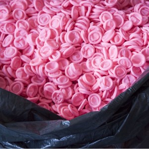 Trong Nước Màu Hồng Dùng Một Lần Cao Su An Toàn Găng Tay Găng Tay Với Ngón Tay Kỹ Thuật Số Cots An Toàn Công Nghiệp Bánh Cho Phòng Sạch Sử Dụng - Product Image 6