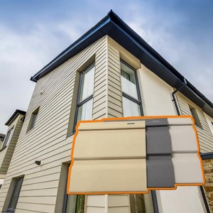 Panel de Pared Exterior de PVC Mate de Lujo, Impermeable, Ignífugo, Anticorrosión, Revestimiento Exterior para Hoteles, Apartamentos y Villas - Product Image 2