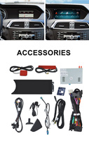 Unidad Principal con Pantalla Táctil Android 13 de 8.8 Pulgadas, Actualización de Pantalla con Carplay, GPS, Radio y Estéreo para Mercedes Benz Clase C W204