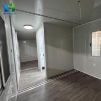 Casa Contenedor Expandible Hidráulica de 10 y 20 pies Directa de Fábrica, Hogar Modular de Paquete Plano con Cocina, Baño y Oficina Preinstalados