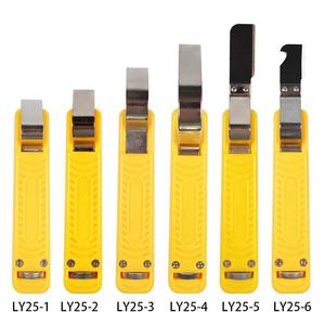 Dénudeur de câbles LY25-1, dénudeur de fils circulaires isolés débuggable, pour câbles <span class=keywords><strong>PVC</strong></span> 4-50 mm, couteau d'électricien - Product Image 3