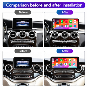 Para Mercedes-Benz Clase C W205/S205 <span class=keywords><strong>2020</strong></span> NTG6.0, Pantalla de 12.3 Pulgadas, Android 14, 8 Núcleos, 8+128GB, CarPlay Inalámbrico, Android Auto, GPS, IPS, DSP, 4G - Product Image 5