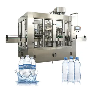 Máquina de embotellado de agua Miniral automática, máquina de llenado de agua Miniral, línea de producción