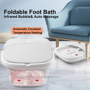<span class=keywords><strong>Spa</strong></span> ionique pliable chauffant pour les pieds <span class=keywords><strong>Detox</strong></span> avec Vibration Rouleaux automatiques Masseur de pieds pour la pédicure à domicile Neuropathie Soulagement de la douleur - Product Image 2