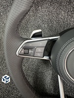 Volant en cuir sport pour VW Transporter T-roc Beetle Polo 6r Scirocco Jetta Tiguan T6 Passat B6 B7 B8 Amarok EOS