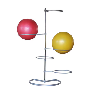 Estante de Almacenamiento para Pelotas de Yoga SM, Soporte de Pelotas de Estabilidad de Múltiples Niveles, Acero Resistente para Gimnasio o Centro de <span class=keywords><strong>Fitness</strong></span> - Product Image 3