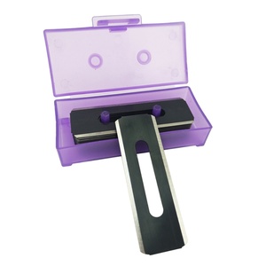 Carbon Steel Slotted <b>Round</b> Corner Double Edge <b>Carpet</b> Knife Blades - Product Image 5