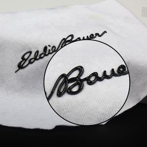 Fer sur la conception personnalisée Logo TPU 3D Lettres Patch flexibles pour vêtements - Product Image 3