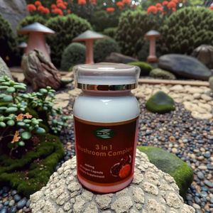 免费送货 1 瓶有机人工种植栽培 3 合 1 蘑菇混合提取物胶囊 30% 多糖支持 - Product Image 6