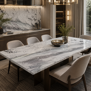Mugla White Marble Slabs Big Slabs Polished Contemporary Villa Application Calcite Stone Waterproof - Product Image 4