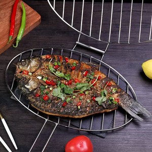 Bajo MOQ Precio de fábrica Parrillas de barbacoa de acero inoxidable Rejillas de parrilla de <span class=keywords><strong>malla</strong></span> de alambre para barbacoa Asar pescado - Product Image 2