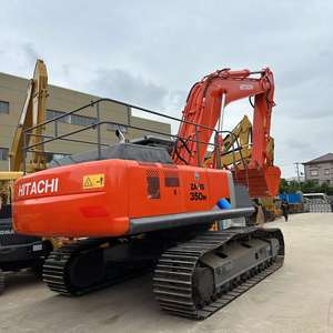 Machine de terrassement Excavatrice d'occasion Hitachi ZX350 Pelle hydraulique en bon état d'occasion avec moteur - Product Image 5