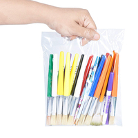Sacs d'emballage de chaussures sacs en Poly transparent auto-scellés avec avertissement d'étouffement pour la poste d'emballage