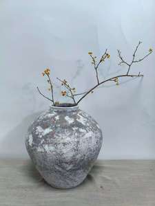 <span class=keywords><strong>Vase</strong></span> en céramique haut de gamme style Wabi Sabi Eastern Rock, pot en porcelaine vintage, Art Déco pour décoration d'intérieur, <span class=keywords><strong>vase</strong></span> de table - Product Image 6