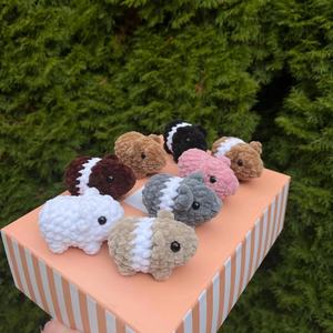 Peluche de Capibara, Roedor Suave, <span class=keywords><strong>Carpincho</strong></span>, Amigurumi, Adorable, Decoración de Peluche, Tejido a Crochet, Animal de Peluche, Algodón PP - Product Image 5