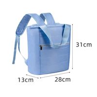 Nouveauté 2026 : Sac à dos isotherme pliable en tissu Oxford imperméable grande capacité pour activités de plein air