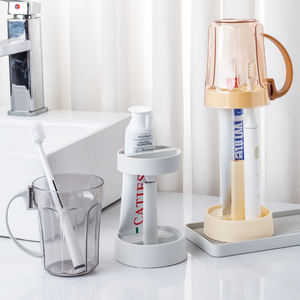 Hot Sale Criativo PP Plástico Gargle Cup para Banheiro Suprimentos Dormitório Uso Do Hotel para Estudantes Escova de Dentes & Creme Dental Titular - Product Image 3