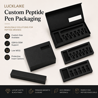 Boîtes d'emballage en gros pour stylos à peptides, flacons de 3 ml, boîtes rigides magnétiques en papier de qualité supérieure pour peptides
