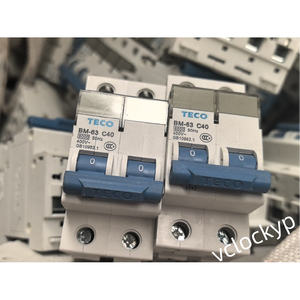 1 ชิ้น TECO เซอร์กิตเบรกเกอร์ BM-63 C20 3P MX AC/DC110-440V ใหม่ - Product Image 4