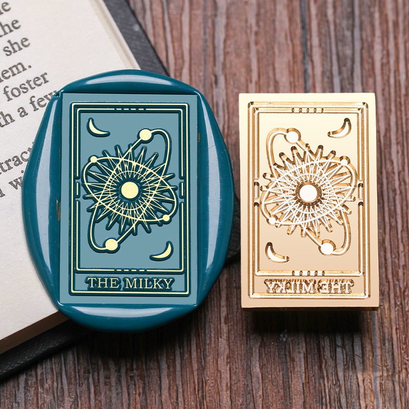 Galaxie, grand rectangle, 4*2,5 cm