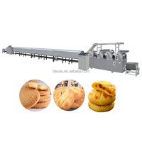 Équipement de fabrication de biscuits de type remplissage entièrement automatique, machines à biscuits durs et mous