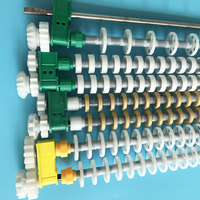 Engrenage à vis sans fin en plastique pour tambour de convoyeur, petit engrenage pour accessoires d'équipement de circuits imprimés, tambour de convoyeur à bouche plate