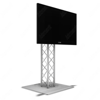 Soporte de Aluminio para Pantalla de TV de Plasma con Iluminación Cuadrada de 6 Pies, 8 Pies, 10 Pies y 15 Pies, Personalizado por KKMARK