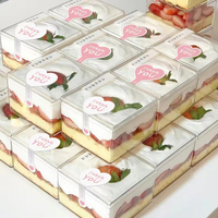 Autocollants d'étiquette imperméables décoratifs de gâteau alimentaire de logo personnalisé d'impression personnalisée scellant des étiquettes d'emballage