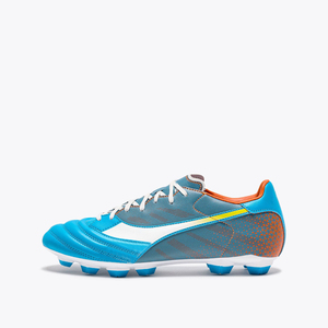 Chaussures de football pour hommes, à lacets, avec empeigne en maille respirante, semelle antidérapante, chaussures de football d'entraînement en plein air à tige basse - Product Image 3