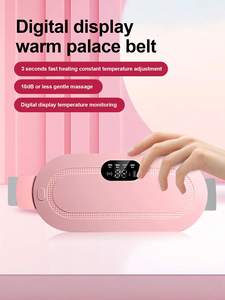 Digital Display Cordless Thickened Deerskin Fabric Menstrual Heating Pad Timing Control <strong>Period</strong> <strong>Pain</strong> Relief Massage <strong>Belt</strong> - Product Image 6