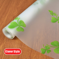 Doublure d'étagère de biberon antidérapante Doublure en plastique inodore pour étagères en verre Remises en gros (fleur de cerisier)