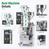 Machine d'emballage verticale fiable pour sachets de liquides et de pâtes