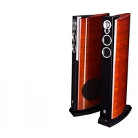 Enceintes de sol DX-5 10 pouces, tour passive HiFi audiophile, cabinet laqué piano, système audio home cinéma haut de gamme