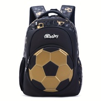 Mochila Escolar Ergonómica Impermeable de Nailon - Mochila Escolar Ligera de Gran Capacidad para Estudiantes de Secundaria y Universitarios