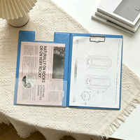 Porte-documents en cuir personnalisé, sac de rangement pour documents en cuir PVC, format A4, accepte le logo personnalisé