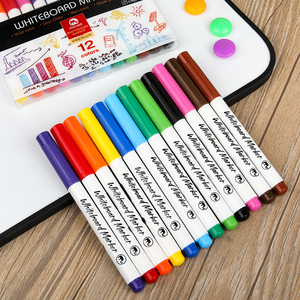 Mobee P-232 các loại 12 màu sắc chất lượng cao bằng văn bản liên tục màu bút Công suất lớn nhiều màu Bảng đánh dấu - Product Image 3