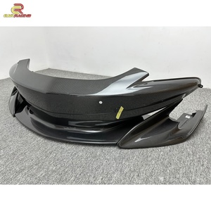 กันชนหน้าคาร์บอนไฟเบอร์แบบแห้งสไตล์ 600LT สำหรับ Mclaren 570S 540C ปี 2015-2019 ชุดแต่งคาร์บอนอะไหล่รถยนต์ - Product Image 6