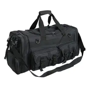 Outdoor Large Capacity Tactical Duffle Bag Multifunction Durable Shoulder Tote Travel Bag