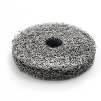 Filtre en maille tricotée compressée en acier inoxydable 304 316 430 pour lance à mousse de neige à cellules ouvertes pour nettoyeur haute pression