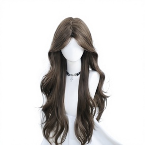 Perruque Lolita longue et bouclée, simulation bidimensionnelle, pour usage quotidien - Product Image 3