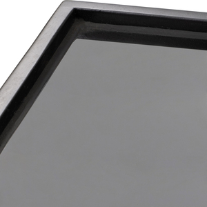Tavolino da Caffè Rettangolare, Arredamento Moderno per Soggiorno, Piano in Vetro, Design Elegante in Legno, Tavolo d'Accento per Arredamento Casa - Product Image 6