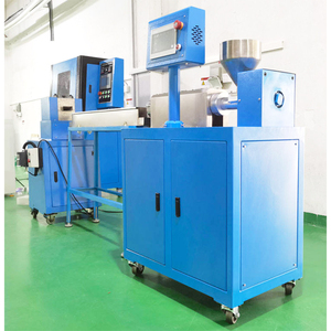 Liyi Lab Kleiner Kunststoff granulator Polystyrol PVC Rohr <span class=keywords><strong>Filament</strong></span> Granulat Ein schnecken extruder - Product Image 5