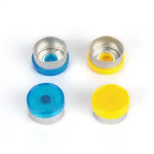 Custom Small Glass Vials Flip Top Tear off Aluminum Lids Caps for Pharmaceutical Bottle