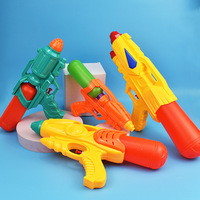 Pistolet jouet Vente en gros Sports de plein air 40cm Couleur classique lisse Été Bain Plage Rafting Presse Pistolet à eau jouet