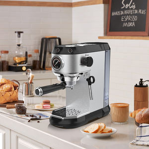 סיטונאי מכונת אספרסו דיגיטלית חשמלית 15 בר עם כפור חלב - Product Image 6