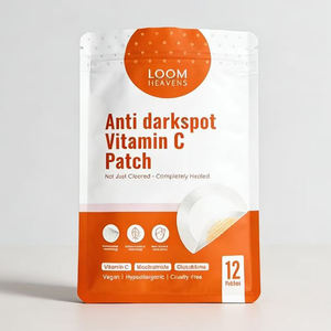 Sachet personnalisé à trois soudures latérales pour masques faciaux, emballage de produits de soin de la peau et patchs - Product Image 4