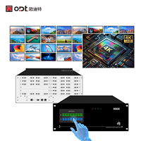 Matrice vidéo professionnelle 4K 12x28 HD-MI modulaire sans coupure avec contrôle RS232/IP pour systèmes AV intégrés