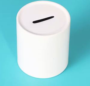 Tirelire en céramique personnalisable de haute qualité pour sublimation – Boîtes à monnaie vierges - Product Image 1
