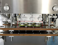 Scelleuse automatique de bouteilles en verre haute capacité avec système intégré de tri et d'alimentation des bouchons