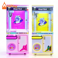 HiPlay Space Bear Kooyi Park, Machine à griffes commerciale pour peluches, jeu de récompenses de luxe à monnayeur pour FEC
